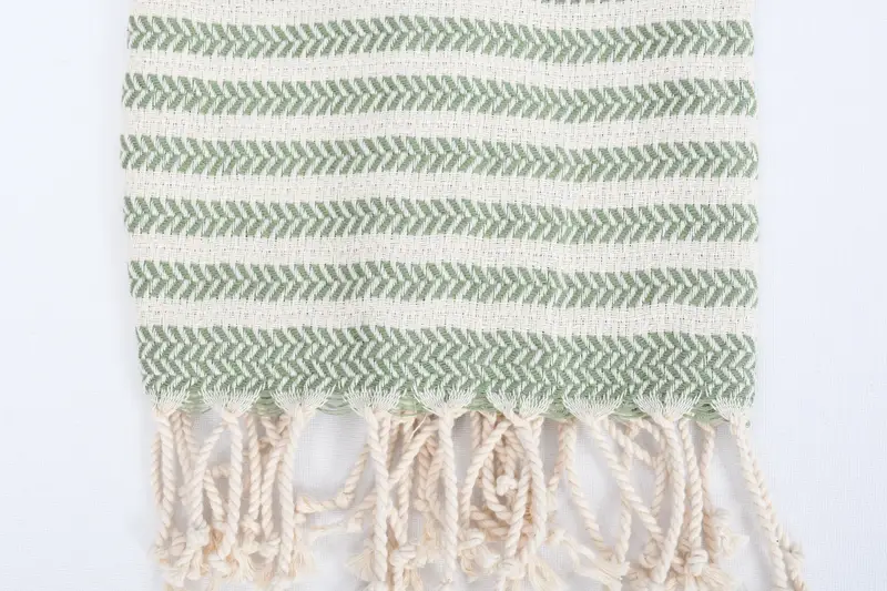 40x18 Cotton Chevron Towel, Bathroom Towels, Personalized Bridesmaid Gift, Personalized Dish Towel, Summer Gift, Personalized Kitchen Towel - 3