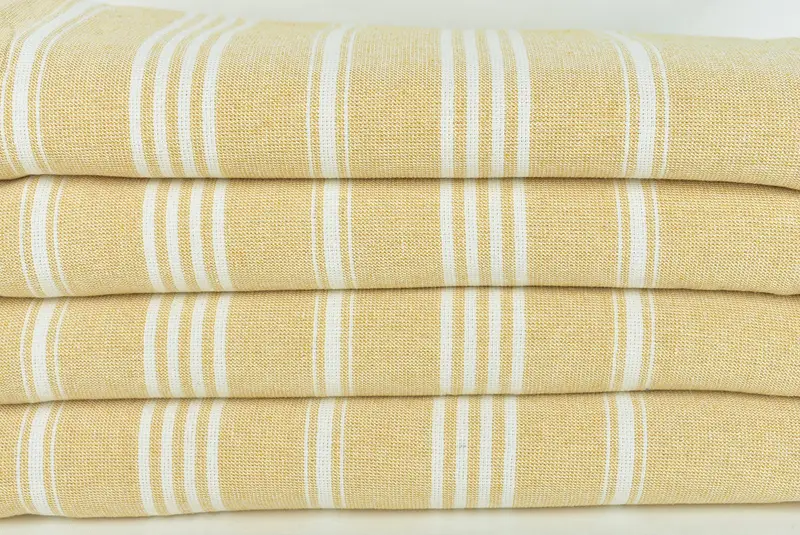 Lightweight Turkish towel, Thin towel, Pool Towels, 70x40 Cotton Striped Towel, Bachelor Party Favors, Handmade Gift, Custom Wedding Towel - 2