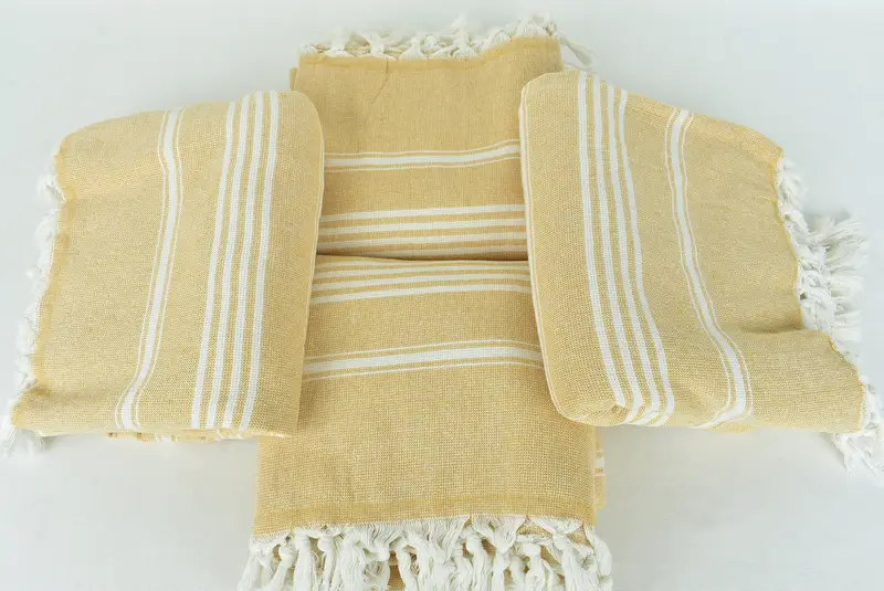 Lightweight Turkish towel, Thin towel, Pool Towels, 70x40 Cotton Striped Towel, Bachelor Party Favors, Handmade Gift, Custom Wedding Towel - 6