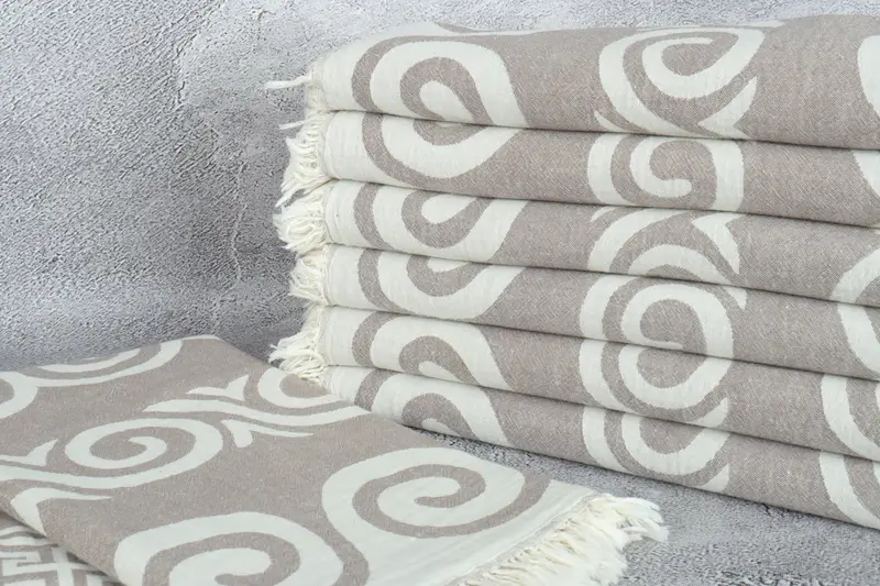 70x36 Cotton Patterned Towel, Best Beach Towel, Beach Towel Bulk, Bridesmaid Gifts, Mother Of The Groom Gift, Custom Turkish Towel, Spa Gift Towel - 3