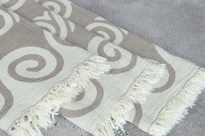 70x36 Cotton Patterned Towel, Best Beach Towel, Beach Towel Bulk, Bridesmaid Gifts, Mother Of The Groom Gift, Custom Turkish Towel, Spa Gift Towel - 6