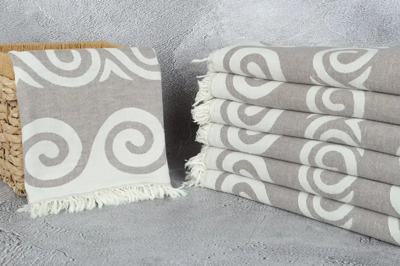 70x36 Cotton Patterned Towel, Best Beach Towel, Beach Towel Bulk, Bridesmaid Gifts, Mother Of The Groom Gift, Custom Turkish Towel, Spa Gift Towel - 4
