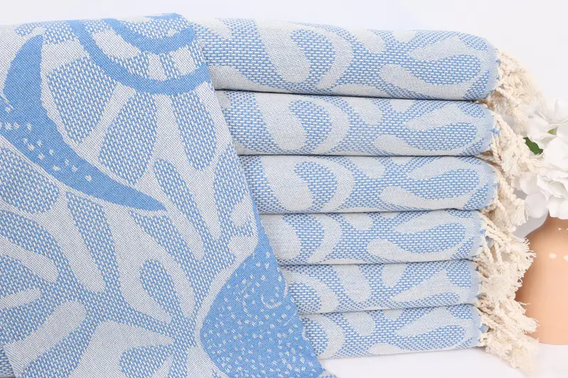Monogram Kitchen Towel, Embroidery Towel, Wedding Day Gift For Bride, Personalized Hand Towel, 40x18 Cotton Whale Design Towel, Monogram Hand Towel - 2