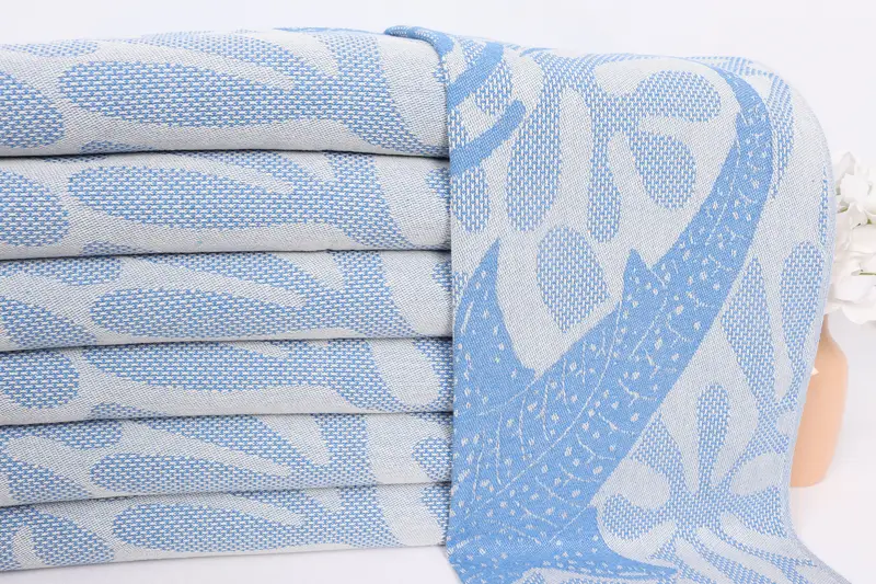 Monogram Kitchen Towel, Embroidery Towel, Wedding Day Gift For Bride, Personalized Hand Towel, 40x18 Cotton Whale Design Towel, Monogram Hand Towel - 3