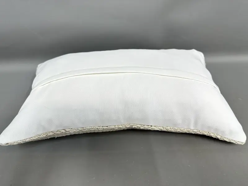 Home Decor Pillow, Vintage Pillow, Crochet Pattern Pillow, 12x20 Beige Pillow Case, Interior Designer Pillow, Accent Throw Pillow Cover, Pillow Sham - 7