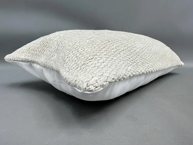 Home Decor Pillow, Vintage Pillow, Crochet Pattern Pillow, 12x20 Beige Pillow Case, Interior Designer Pillow, Accent Throw Pillow Cover, Pillow Sham - 6