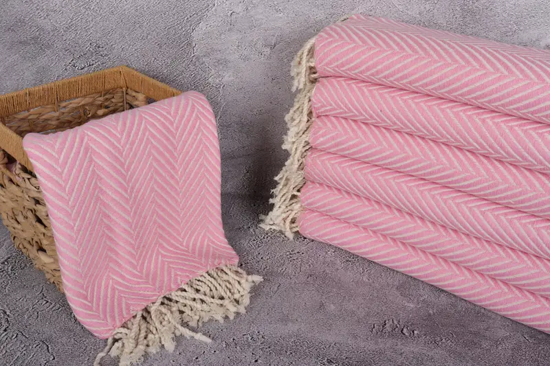 Turkish bath towel, 70x40 Cotton Striped Towel, Personalized Beach Towel, Employee Gifts, Organic towel, Summer Towel, Wedding Hand Made Gift - 3