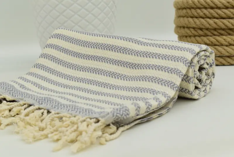 Spa Gift Towel, Monogram Turkish Towel, Turkish Towel USA, Personalized Towel Gift, Bachelor Gift, 70x40 Cotton Chevron Towel, Summer Gift - 4