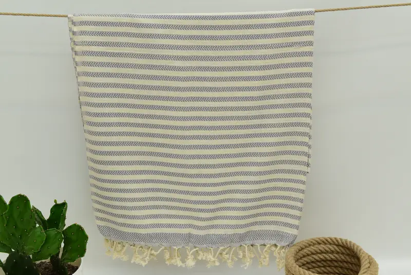 Spa Gift Towel, Monogram Turkish Towel, Turkish Towel USA, Personalized Towel Gift, Bachelor Gift, 70x40 Cotton Chevron Towel, Summer Gift - 5