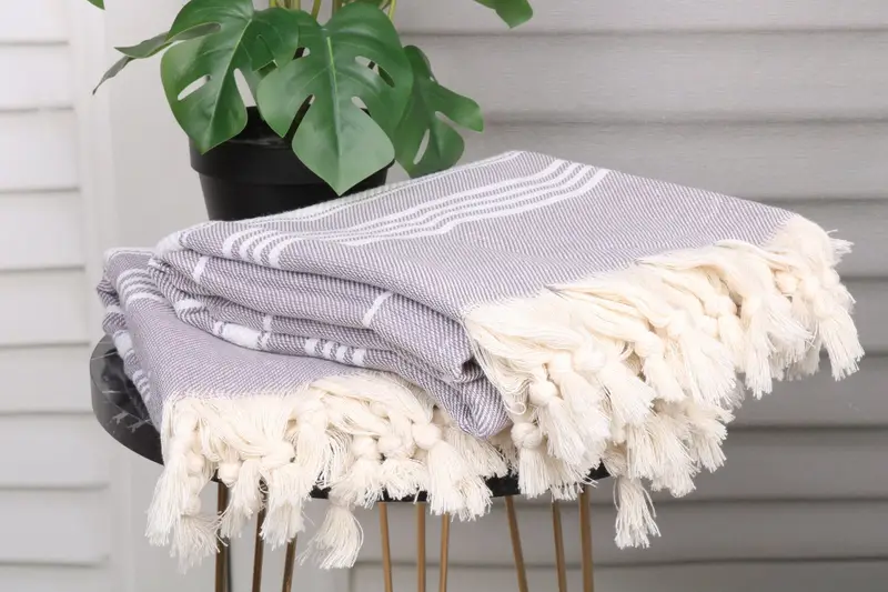 Wedding Gifts Towel, Gym Towel, Turkish Towel USA, 70x40 Cotton Herringbone Towel, Gift For Best Friend, Bachelorette Party Gifts, Bachelor Gifts - 3