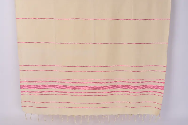 70x40 Cotton Striped Towel, Gift For Best Friend, Peshtemal Towel, Turkish Towel Beach, Embroidered Towel, Beach Bachelorette Party Decorations - 8