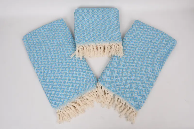 Turkish Towel USA, Wedding Gift Ideas, Handwoven Turkish bath towel, Bachelorette Gifts, 70x40 Cotton Diamond Towel, Pool Towels, Bachelor Gifts - 6