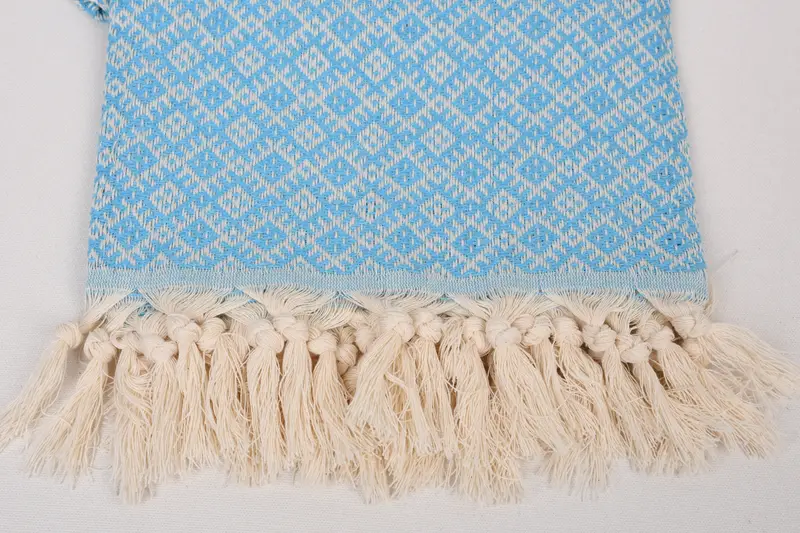 Turkish Towel USA, Wedding Gift Ideas, Handwoven Turkish bath towel, Bachelorette Gifts, 70x40 Cotton Diamond Towel, Pool Towels, Bachelor Gifts - 3