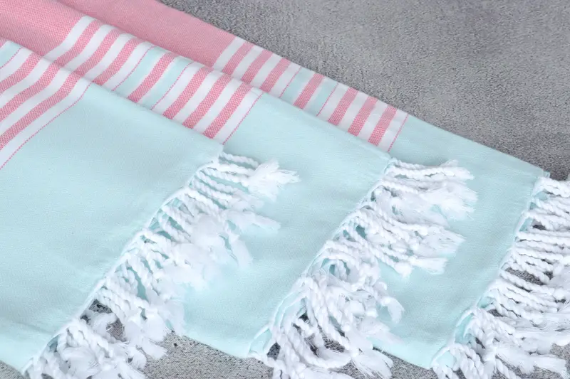 Turkish bath towel, Oversized lightweight Turkish bath towel USA, Family Gift, Custom Gift, Spa Towel, Gift For Him, 68x40 Cotton Striped Towel - 5