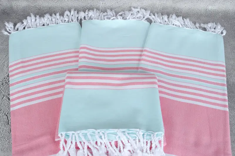 Turkish bath towel, Oversized lightweight Turkish bath towel USA, Family Gift, Custom Gift, Spa Towel, Gift For Him, 68x40 Cotton Striped Towel - 4