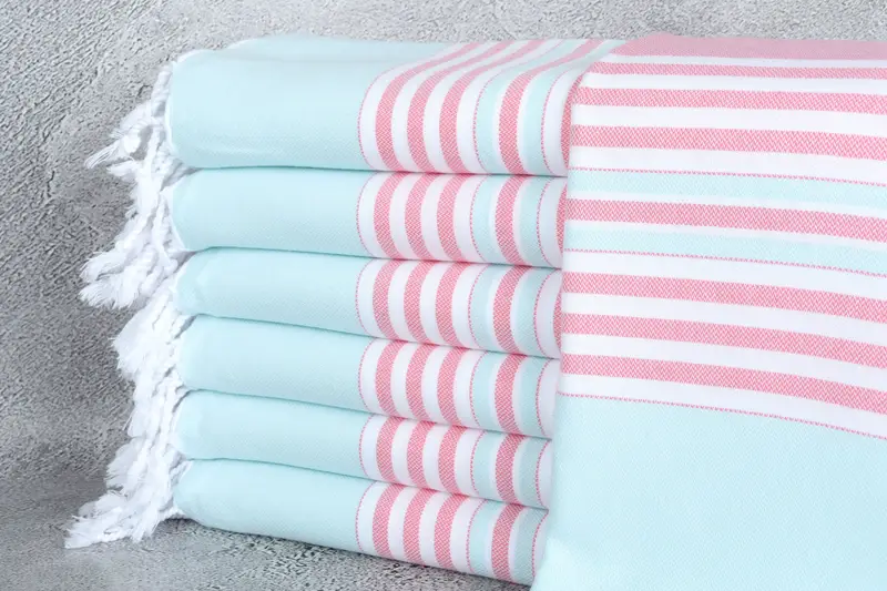 Turkish bath towel, Oversized lightweight Turkish bath towel USA, Family Gift, Custom Gift, Spa Towel, Gift For Him, 68x40 Cotton Striped Towel - 1
