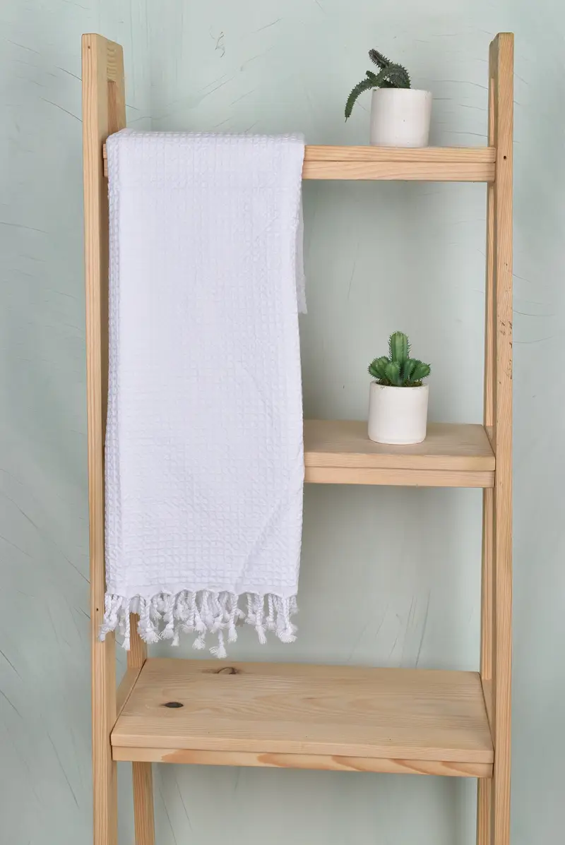 Personalized Turkish Towel, Handmade Turkish Towel, Quick-Dry Beach Towel, 68x36 Cotton Waffle Towel, Merry Christmas Gifts, Embroidered Towel - 8
