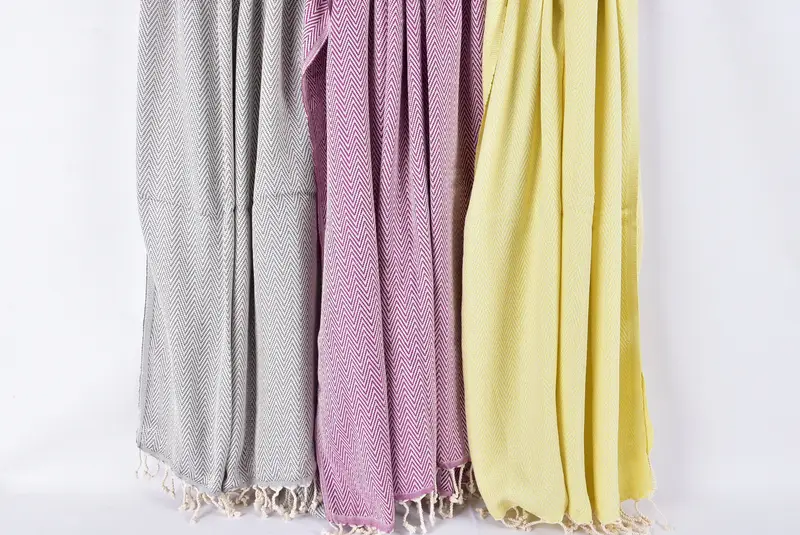 70x40 Cotton Striped Towel, Best Beach Towel, Custom Wedding Towel, Boyfriend Christmas Gift, Large Turkish Towel, Monogram Turkish Towel - 7
