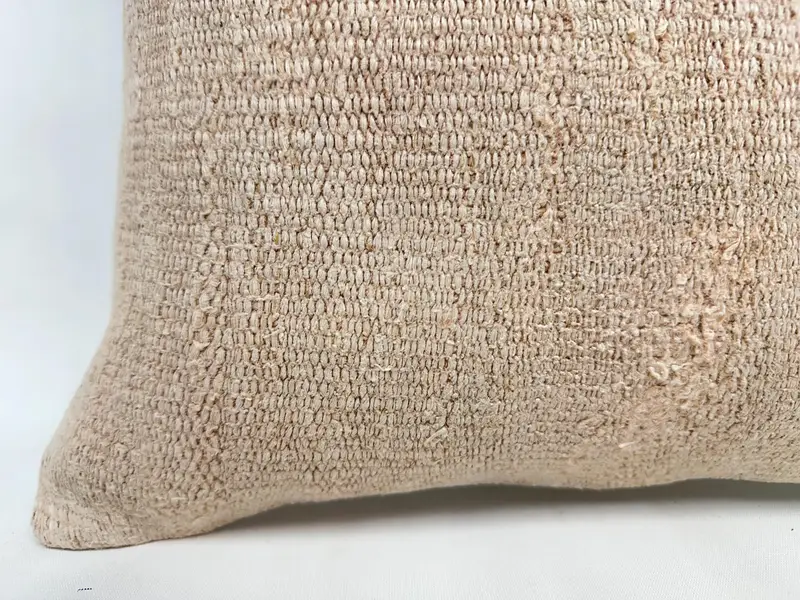 Luxury Pillow Cover, Home Decor Pillow, Comfy Throw Cushion Case, 16x16 Beige Cushion, Pillow Cover, Pillow for Couch, Throw Kilim Pillow - 2
