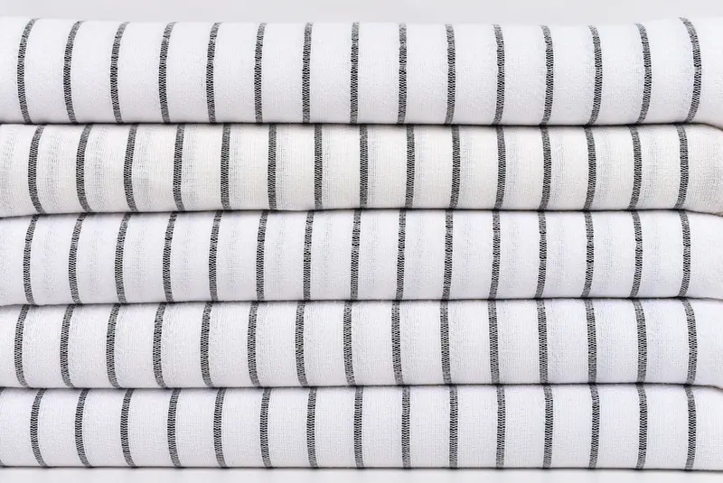 Peshtemal Towel, Eco-Friendly Turkish Towel, Turkish beach towel, 70x40 Cotton Striped Towel, Quick-Dry Beach Towel, Wedding Favors, Employee Gifts - 4