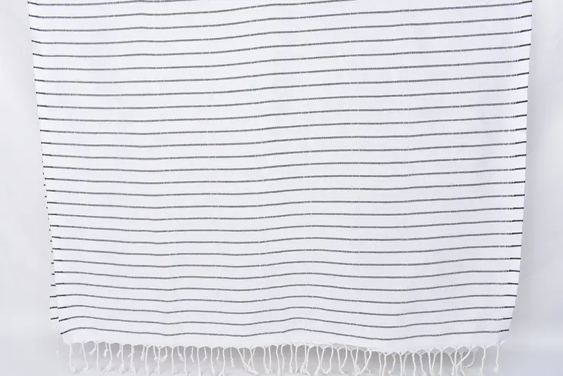 Peshtemal Towel, Eco-Friendly Turkish Towel, Turkish beach towel, 70x40 Cotton Striped Towel, Quick-Dry Beach Towel, Wedding Favors, Employee Gifts - 15