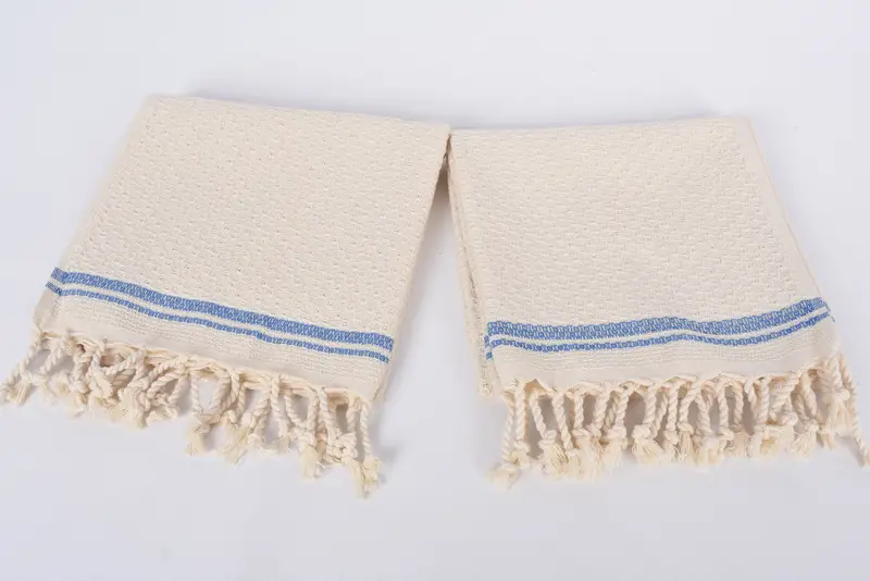 38x18 Cotton Striped Towel, Monogrammed Turkish Towel, Bathroom Towels, Embroidery Towel, Custom Hand Towel, Wedding Gift, House Warming Gift - 6