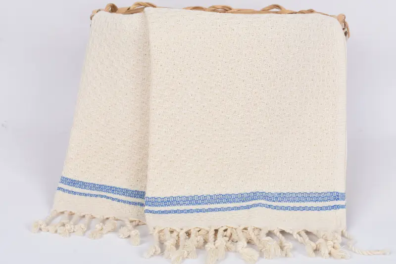 38x18 Cotton Striped Towel, Monogrammed Turkish Towel, Bathroom Towels, Embroidery Towel, Custom Hand Towel, Wedding Gift, House Warming Gift - 5