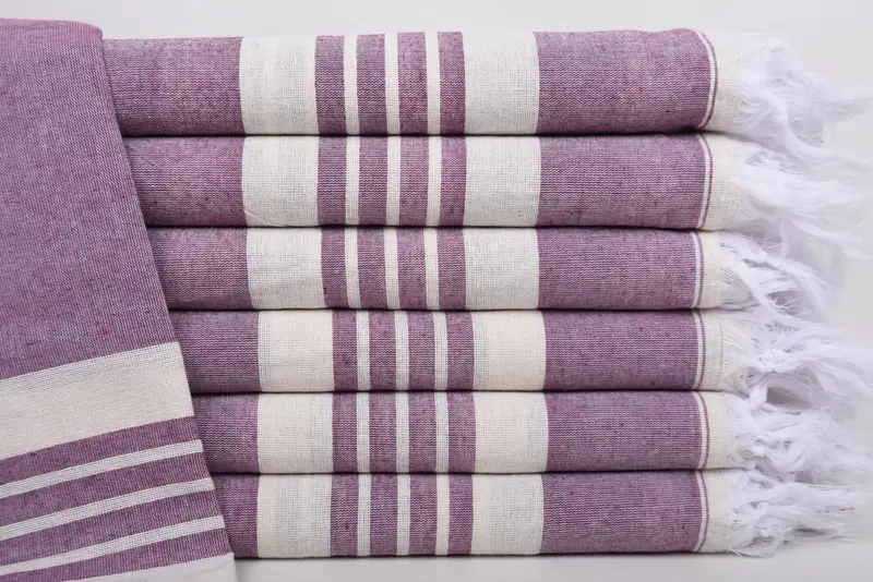 Bridal Shower Favors, Towel With Name, Handmade Gift, Turkish bath towel, Personalized Turkish Towel, 70x40 Cotton Striped Towel, Travel Towel