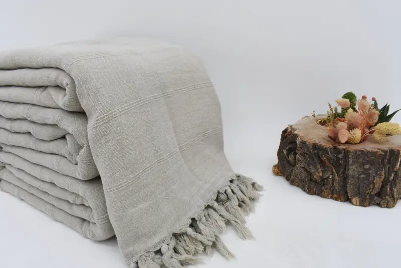 Personalized Gifts, Bachelorette Large Towel, Gift For Best Friend, Turkish Blanket, 92x70 Cotton Stonewashed Towel, Bachelorette Party Favors - 3