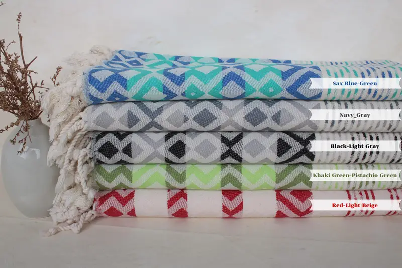 Turkish Towel Beach, Best Beach Towel, 70x40 Cotton Diamond Towel, Bridal Shower Favor, Bachelor Bachelorette Party Favors, Turkish Bath Towel USA - 2