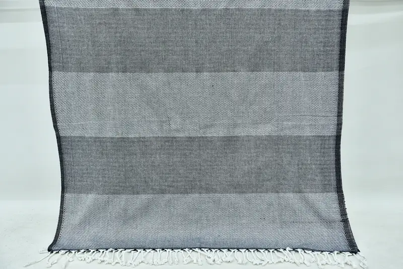 Regalo de boda personalizado para pareja, regalo de inauguración de la casa, toalla resistente a la arena, toalla a rayas de algodón de 70x40, toalla de lujo, regalo de boda con tema de playa - 7