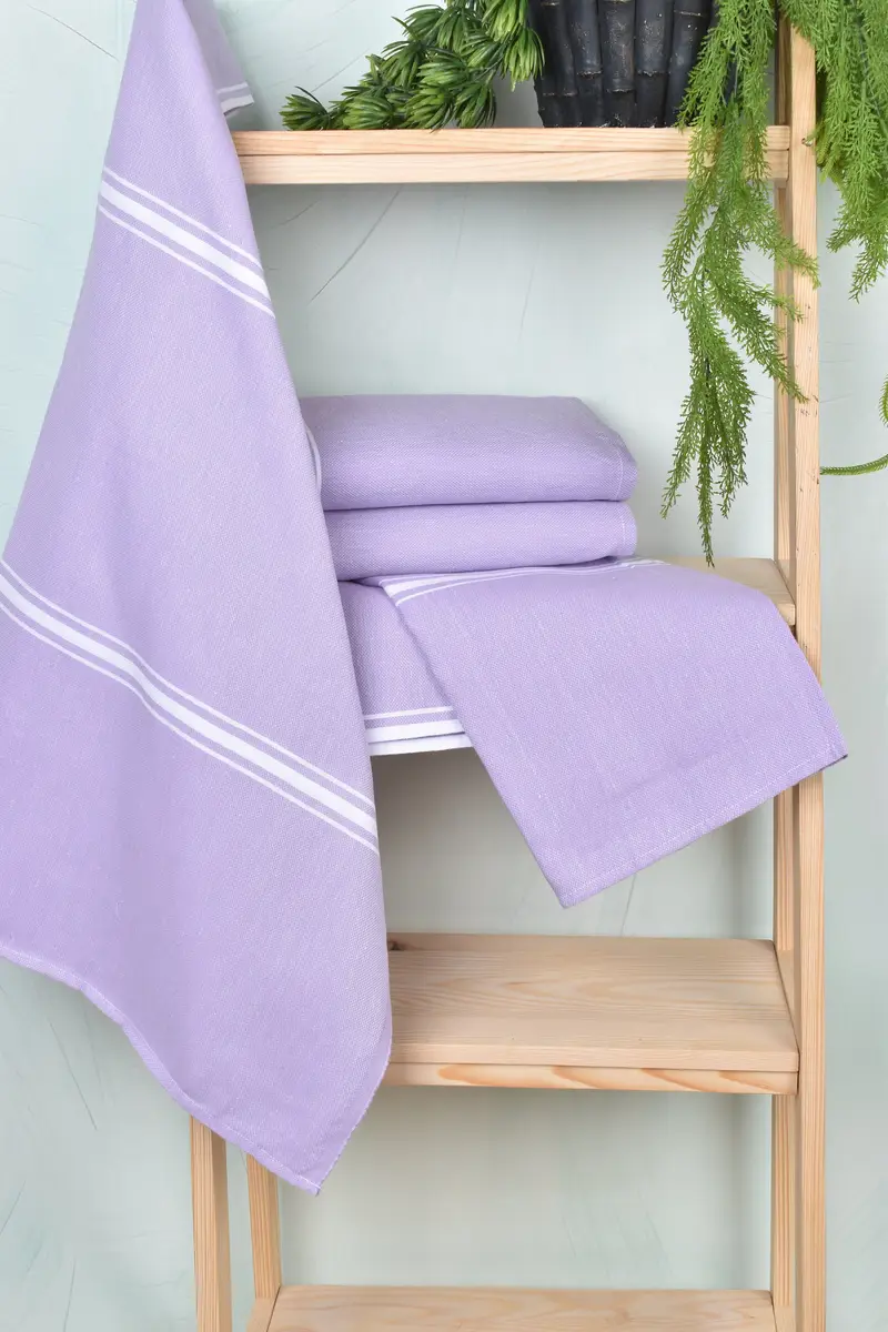 Bachelorette Gifts, 70x40 Cotton Striped Fringeless Towel, Summer Gift, Florida Bachelorette Party Favors, Turkish towel, Gift For Boyfriend - 6