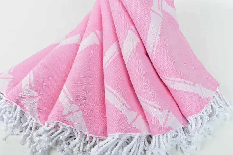 Turkish bath towel, Bridesmaid Proposal Gift, Cotton towel, Organic Turkish towel, 70x40 Cotton Bamboo Branch Patterned Towel, Hammam Towel USA - 6