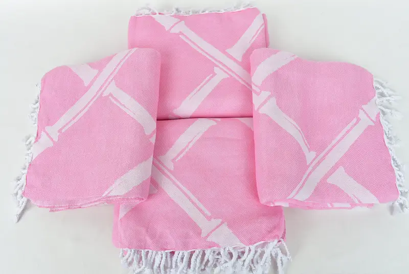 Turkish bath towel, Bridesmaid Proposal Gift, Cotton towel, Organic Turkish towel, 70x40 Cotton Bamboo Branch Patterned Towel, Hammam Towel USA - 8
