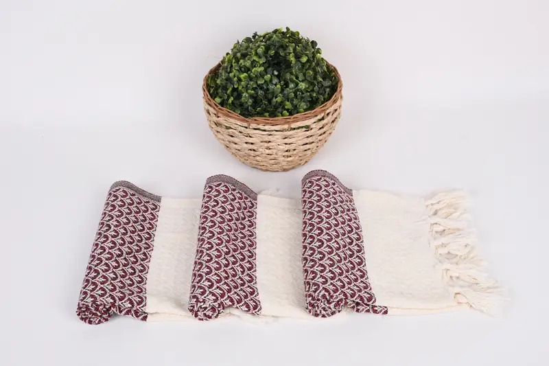 Noel hediyeleri, gelin hediyeleri, kişiselleştirilmiş mutfak havlu, düğün iyilikleri, kişiselleştirilmiş hediye, 34x18 pamuklu çiçek tasarım havlu, özel Türk Havlu - 8