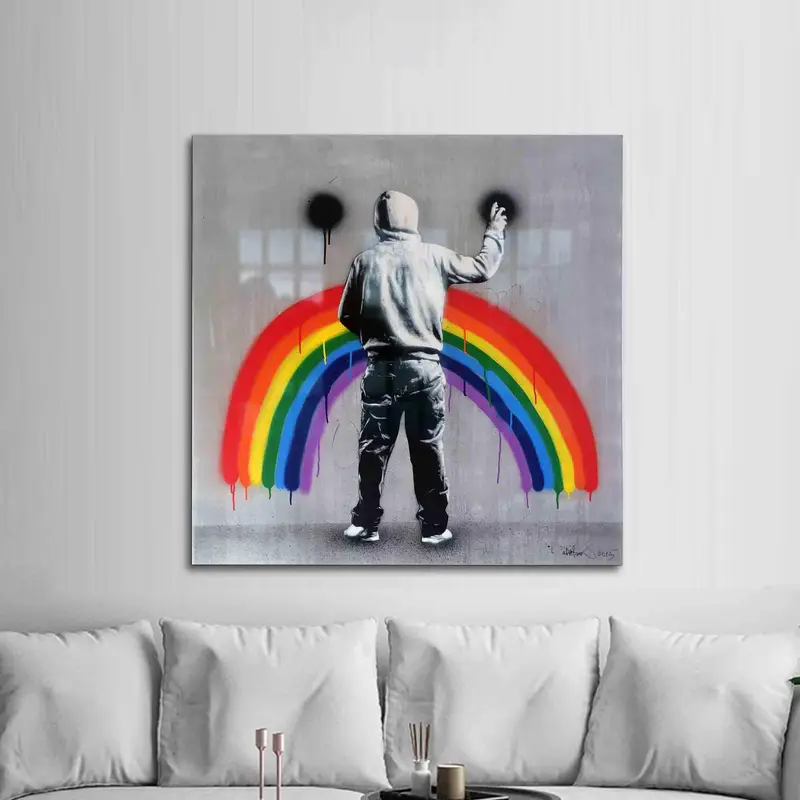 Çağdaş Baskılı Cam: Martin Whatson'dan Hüzünlü Gökkuşağı