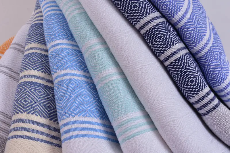 Employee Gifts, Luxury towel, Oversized lightweight Turkish bath towel USA, 70x40 Cotton Diamond Towel, Absorbent towel, Personalized Turkish Towel - 5