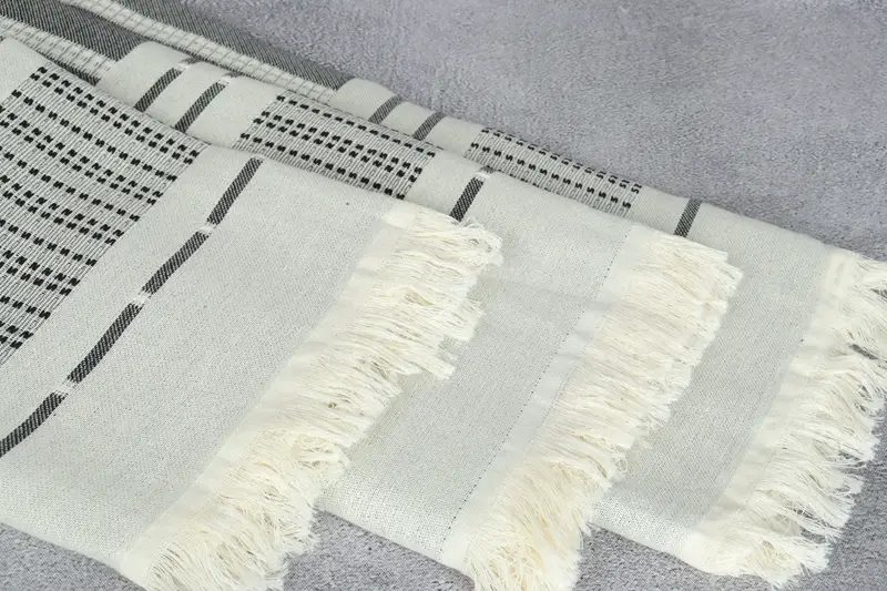 Toalla de playa personalizada, toalla turca ecológica, regalo de soltero, toalla de regalo de dama de honor, toalla navideña, toalla a rayas de algodón 68x36, toalla turca - 6