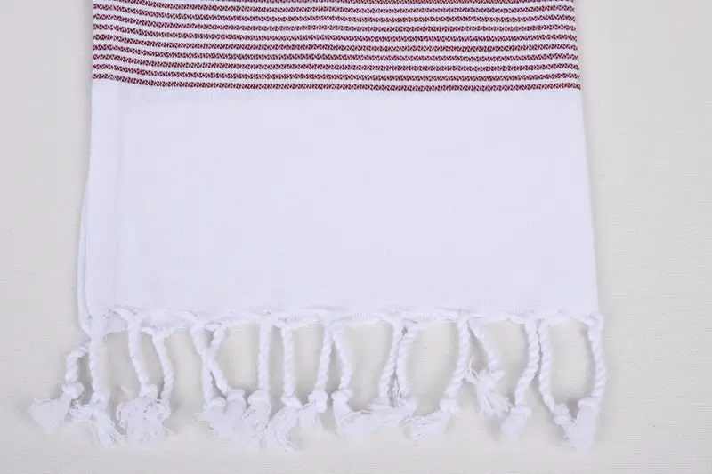 Küçük banyo havlu, düğün iyilikleri, el yapımı hediye, benzersiz hediye, Bachelorette Party Hediyeler Nedime, Türk Çay Havlusu, 40x18 pamuklu çizgili havlu - 3