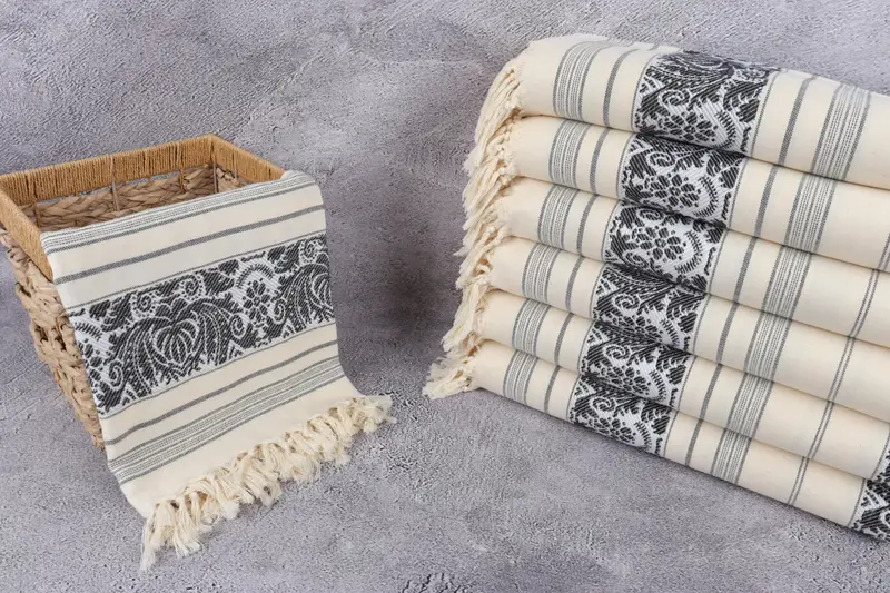 66x40 Cotton Scorpion Design Towel, Quick-Dry Beach Towel, Cotton towel, Custom Beach Towels, Absorbent Turkish towel, Anniversary Gift For Her - 3
