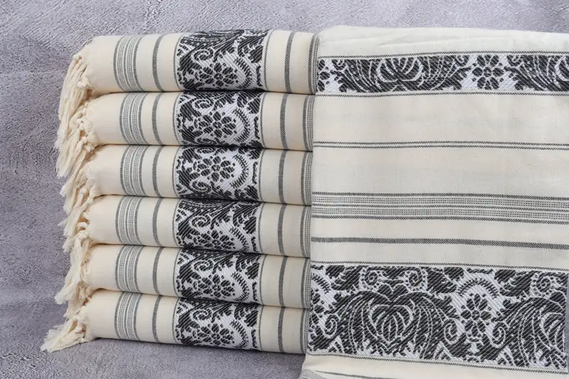 66x40 Cotton Scorpion Design Towel, Quick-Dry Beach Towel, Cotton towel, Custom Beach Towels, Absorbent Turkish towel, Anniversary Gift For Her - 1