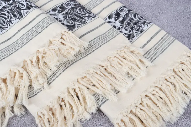 66x40 Cotton Scorpion Design Towel, Quick-Dry Beach Towel, Cotton towel, Custom Beach Towels, Absorbent Turkish towel, Anniversary Gift For Her - 5