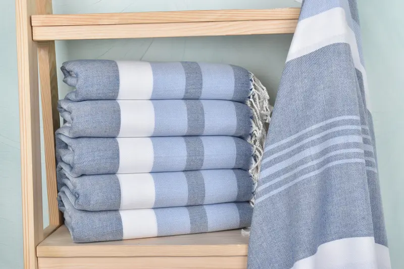 Quick-dry peshtemal, 70x40 Cotton Striped Towel, Personalized Gift For Him, Bridesmaid Gift Towel, Gift For The Home Decor, Quick-dry towel - 2