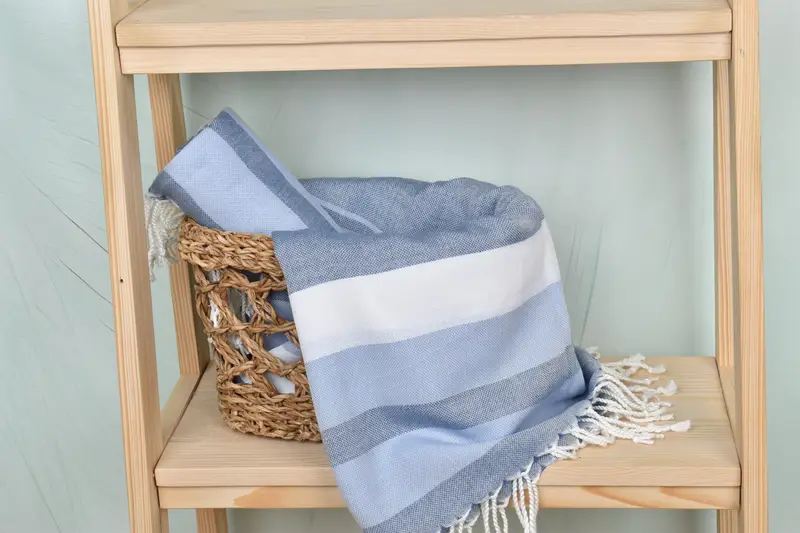 Quick-dry peshtemal, 70x40 Cotton Striped Towel, Personalized Gift For Him, Bridesmaid Gift Towel, Gift For The Home Decor, Quick-dry towel - 4