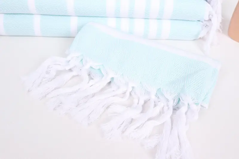 40x20 Cotton Zig zag Towel, Turkish Towel Monogram, Anniversary Gift For Her, Personalized Kitchen Towel, Kitchen Towel, Small Bath Towels - 4