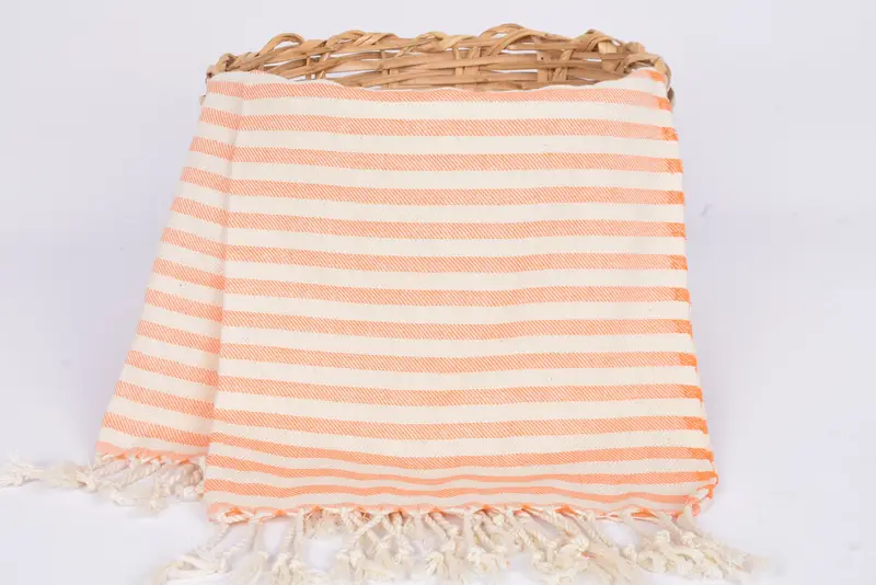 Bathroom Towels, Birthday Gift, Monogram Kitchen Towel, Organic Towel, 40x24 Cotton Striped Towel, Personalized Kitchen Towel, Bachelor Towel - 5