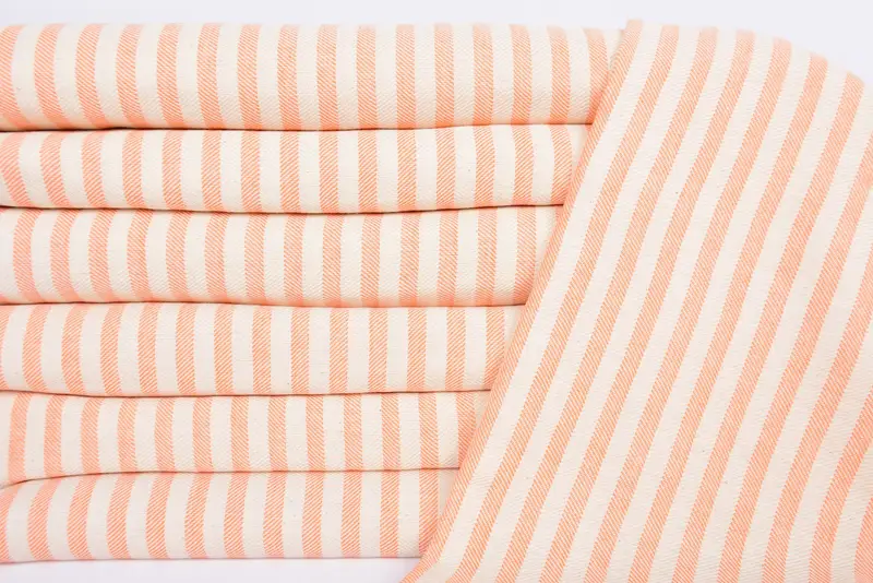 Bathroom Towels, Birthday Gift, Monogram Kitchen Towel, Organic Towel, 40x24 Cotton Striped Towel, Personalized Kitchen Towel, Bachelor Towel - 2