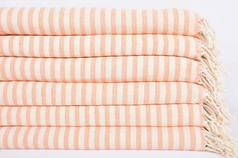 Bathroom Towels, Birthday Gift, Monogram Kitchen Towel, Organic Towel, 40x24 Cotton Striped Towel, Personalized Kitchen Towel, Bachelor Towel - 3