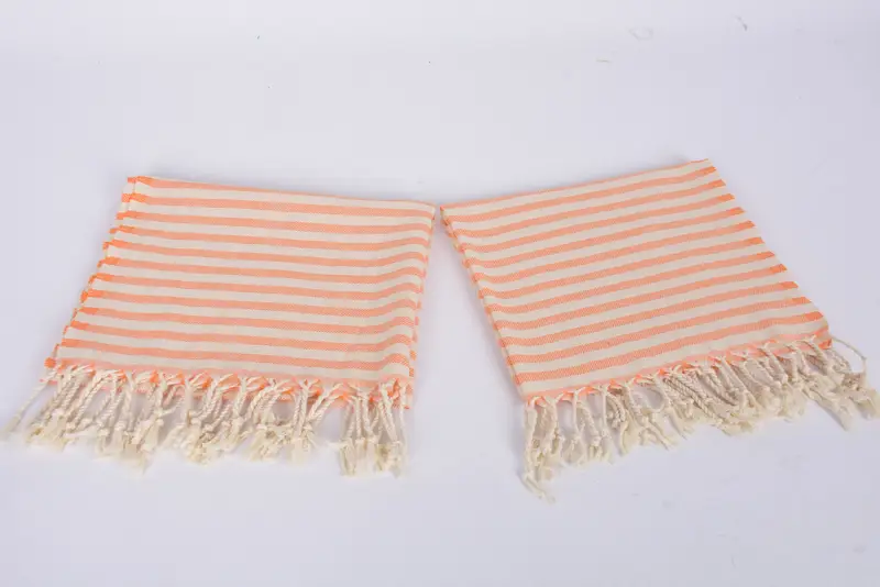 Bathroom Towels, Birthday Gift, Monogram Kitchen Towel, Organic Towel, 40x24 Cotton Striped Towel, Personalized Kitchen Towel, Bachelor Towel - 6