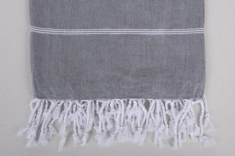 Bachelorette Party Gift, Memorial Gift, Quick-dry towel, Beach Towel Personalized, Gym Towel, 70x40 Cotton Striped Towel, Organic Turkish towel - 3